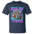 Funny Rizz Em With The Tism T Shirt Meme Autistic Racoon - Wonder Print Shop
