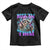 Funny Rizz Em With The Tism Toddler T Shirt Meme Autistic Racoon
