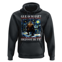 Funny Bigfoot Guess What Hoodie Butt Sasquatch Starry Night