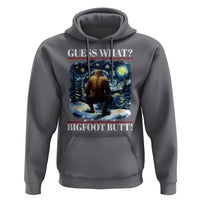 Funny Bigfoot Guess What Hoodie Butt Sasquatch Starry Night