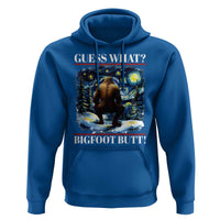 Funny Bigfoot Guess What Hoodie Butt Sasquatch Starry Night