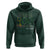 Personalized 100TH Day Of School Football Hoodie Custom Text I Tackled 100 Days Of School
