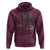 Personalized 100TH Day Of School Football Hoodie Custom Text I Tackled 100 Days Of School