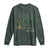 Personalized 100TH Day Of School Football Long Sleeve Shirt Custom Text I Tackled 100 Days Of School