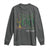 Personalized 100TH Day Of School Football Long Sleeve Shirt Custom Text I Tackled 100 Days Of School