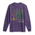 Personalized 100TH Day Of School Football Long Sleeve Shirt Custom Text I Tackled 100 Days Of School