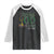 Personalized 100TH Day Of School Football Raglan Shirt Custom Text I Tackled 100 Days Of School