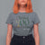Personalized 100TH Day Of School Football T Shirt For Women Custom Text I Tackled 100 Days Of School