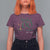 Personalized 100TH Day Of School Football T Shirt For Women Custom Text I Tackled 100 Days Of School