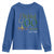 Personalized 100TH Day Of School Football Youth Sweatshirt Custom Text I Tackled 100 Days Of School