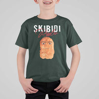 Funny Skibidi Toilet Rizzler T Shirt For Kid Brainrot Memes Rizz - Wonder Print Shop