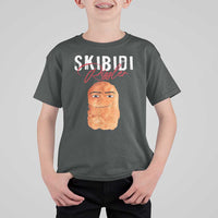 Funny Skibidi Toilet Rizzler T Shirt For Kid Brainrot Memes Rizz - Wonder Print Shop