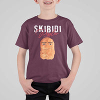 Funny Skibidi Toilet Rizzler T Shirt For Kid Brainrot Memes Rizz - Wonder Print Shop