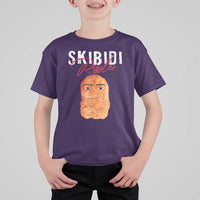 Funny Skibidi Toilet Rizzler T Shirt For Kid Brainrot Memes Rizz - Wonder Print Shop