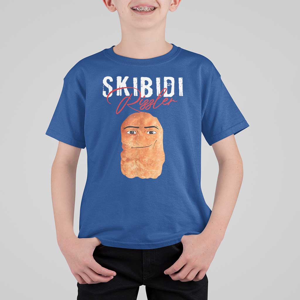 Funny Skibidi Toilet Rizzler T Shirt For Kid Brainrot Memes Rizz - Wonder Print Shop