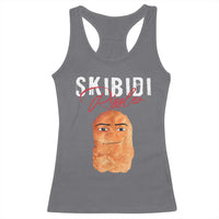 Funny Skibidi Toilet Rizzler Racerback Tank Top Brainrot Memes Rizz