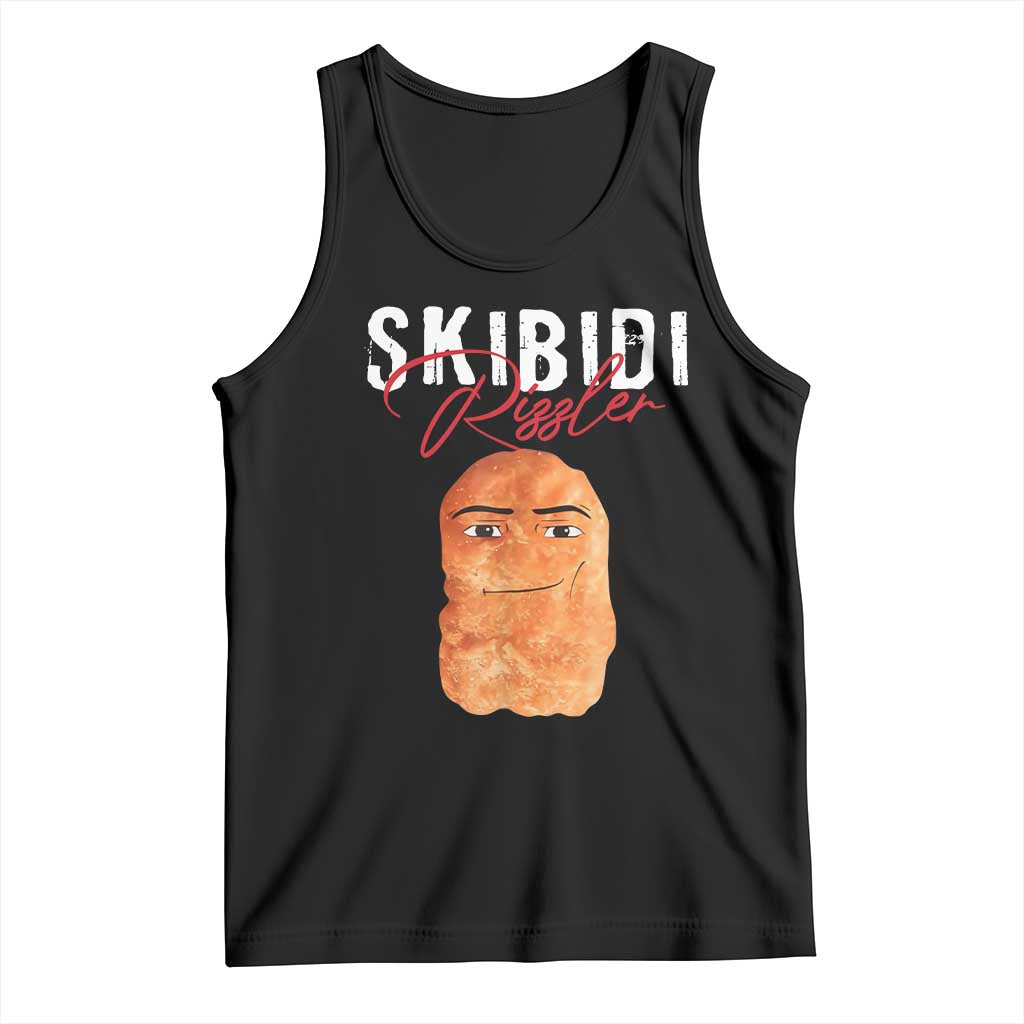 Funny Skibidi Toilet Rizzler Tank Top Brainrot Memes Rizz