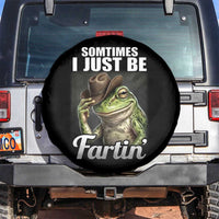 Funny Sometimes I Just Be Fartin Cowboy Frog Spare Tire Cover - Wonder Print Shop