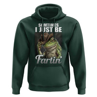 Funny Sometimes I Just Be Fartin Cowboy Frog Hoodie - Wonder Print Shop