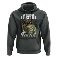 Funny Sometimes I Just Be Fartin Cowboy Frog Hoodie - Wonder Print Shop