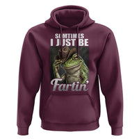 Funny Sometimes I Just Be Fartin Cowboy Frog Hoodie - Wonder Print Shop