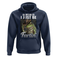 Funny Sometimes I Just Be Fartin Cowboy Frog Hoodie - Wonder Print Shop