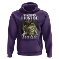 Funny Sometimes I Just Be Fartin Cowboy Frog Hoodie - Wonder Print Shop