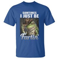 Funny Sometimes I Just Be Fartin Cowboy Frog T Shirt - Wonder Print Shop