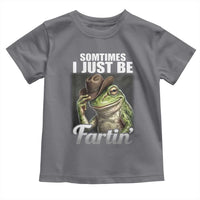 Funny Sometimes I Just Be Fartin Cowboy Frog Toddler T Shirt - Wonder Print Shop
