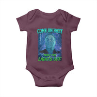 Funny Come On Baby Turn The Lights Off Baby Onesie Dance Club Meme - Wonder Print Shop