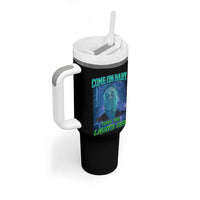 Funny Come On Baby Turn The Lights Off Tumbler With Handle Dance Club Meme - Wonder Print Shop