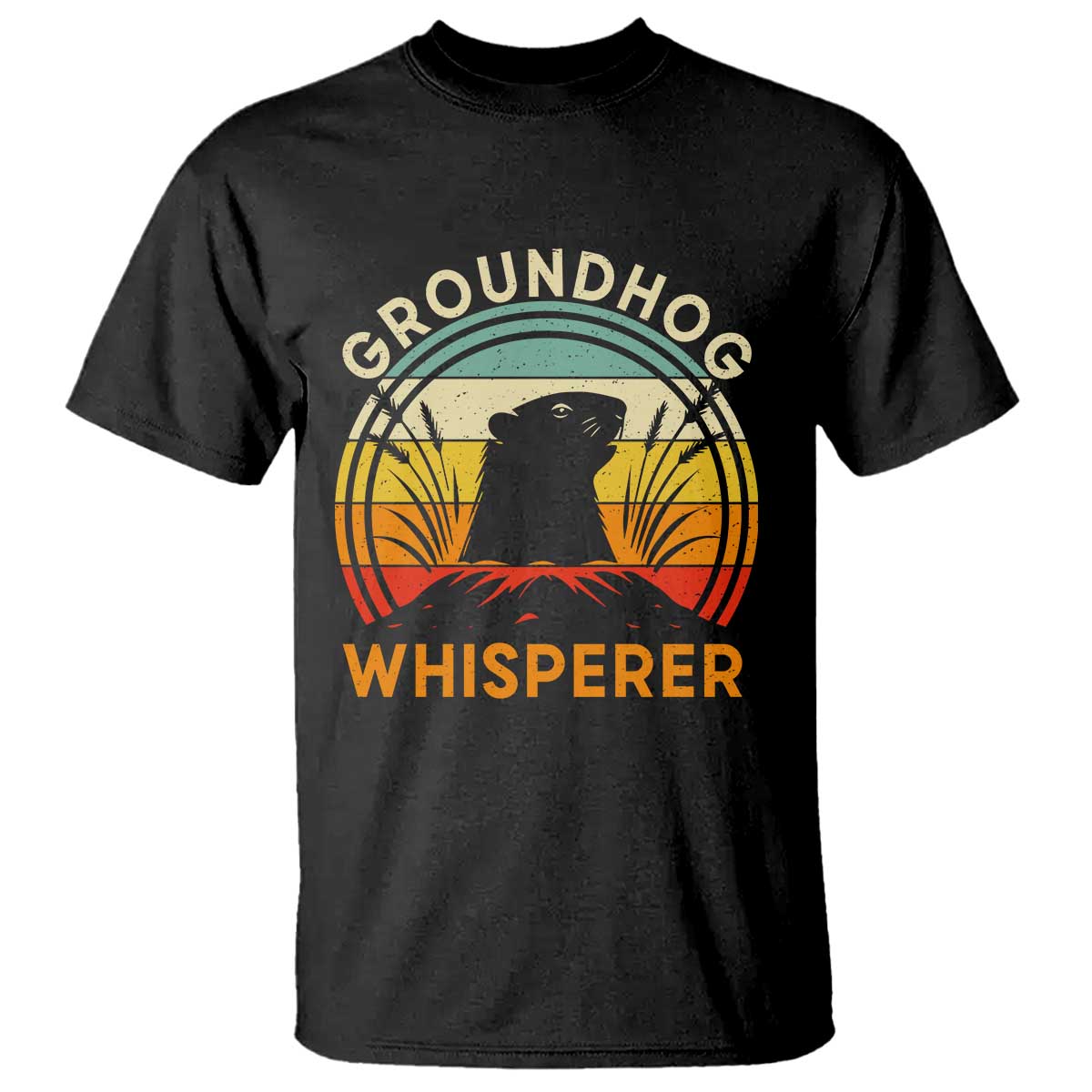 Funny Groundhog Whisperer T Shirt Retro Vintage Woodchuck Lover - Wonder Print Shop