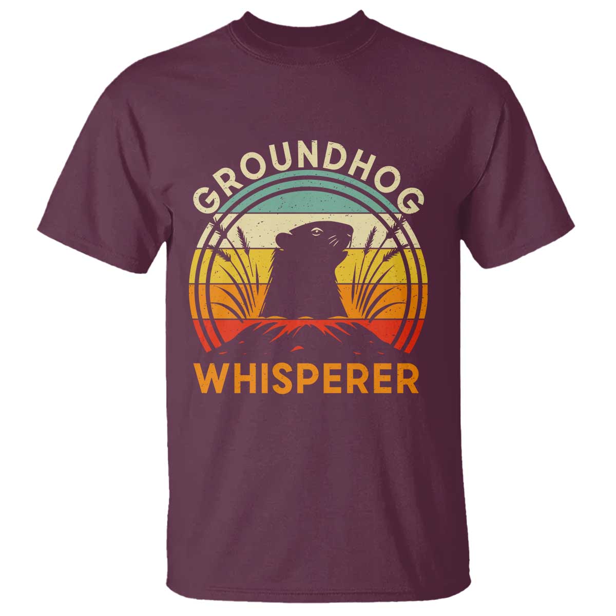 Funny Groundhog Whisperer T Shirt Retro Vintage Woodchuck Lover - Wonder Print Shop
