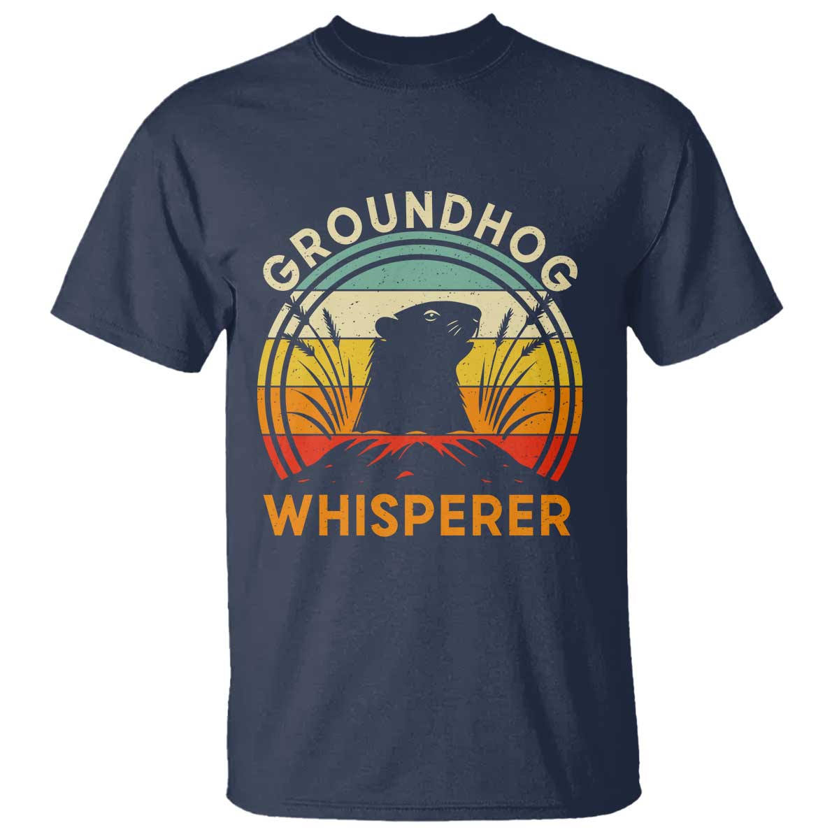 Funny Groundhog Whisperer T Shirt Retro Vintage Woodchuck Lover - Wonder Print Shop