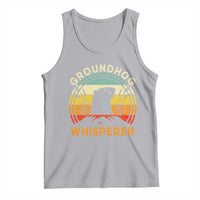 Funny Groundhog Whisperer Tank Top Retro Vintage Woodchuck Lover - Wonder Print Shop