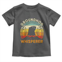 Funny Groundhog Whisperer Toddler T Shirt Retro Vintage Woodchuck Lover - Wonder Print Shop