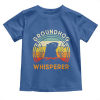 Funny Groundhog Whisperer Toddler T Shirt Retro Vintage Woodchuck Lover - Wonder Print Shop