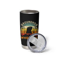 Funny Groundhog Whisperer Tumbler Cup Retro Vintage Woodchuck Lover - Wonder Print Shop