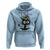 Funny Mardi Gras Cat Hoodie It's Fine I'm Fine Everything Is Fine Jester Hat Beads
