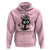 Funny Mardi Gras Cat Hoodie It's Fine I'm Fine Everything Is Fine Jester Hat Beads