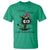 Funny Mardi Gras Cat T Shirt It's Fine I'm Fine Everything Is Fine Jester Hat Beads