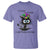 Funny Mardi Gras Cat T Shirt It's Fine I'm Fine Everything Is Fine Jester Hat Beads