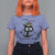 Funny Mardi Gras Cat T Shirt For Women It's Fine I'm Fine Everything Is Fine Jester Hat Beads