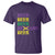 Funny Mardi Gras Drinking T Shirt Retro Beads Beer Carnival Party