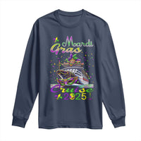 Funny Mardi Gras Cruise 2025 Long Sleeve Shirt Trip New Orleans Family Matching