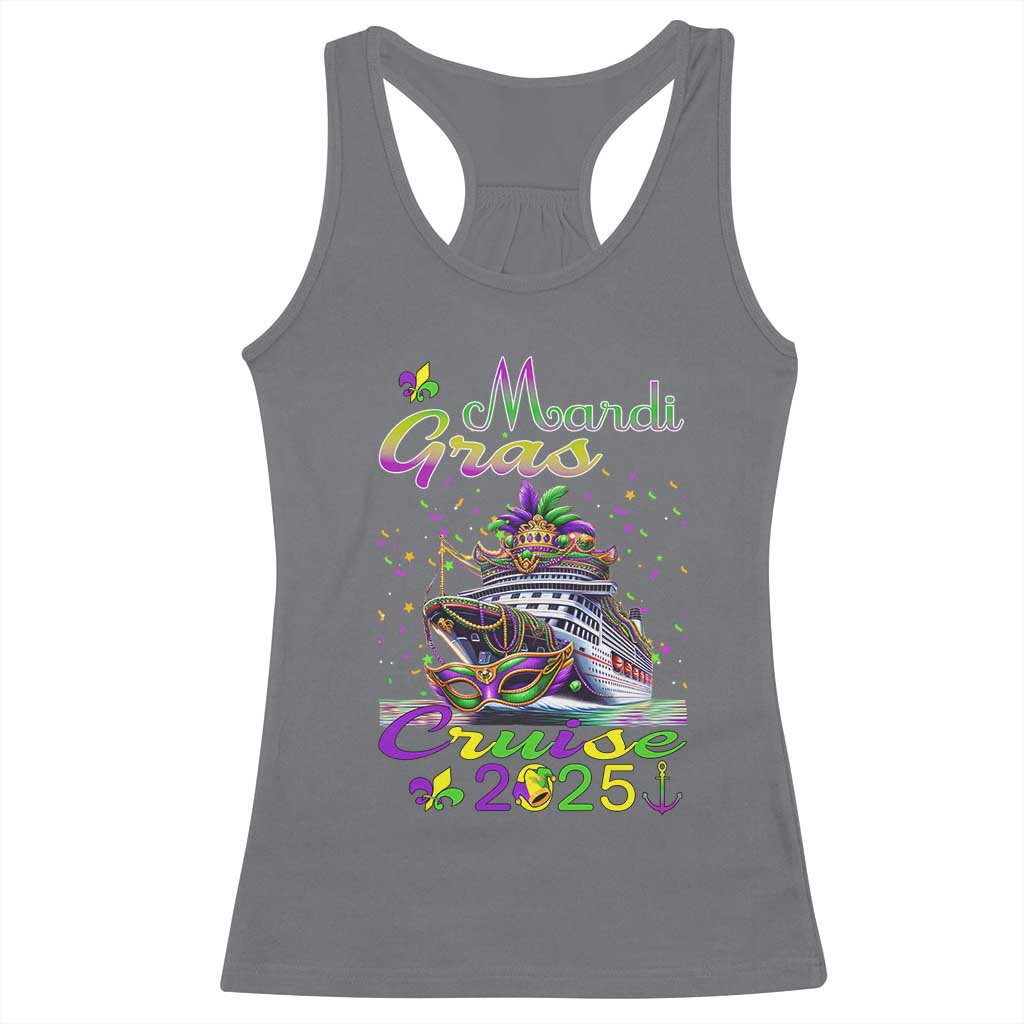 Funny Mardi Gras Cruise 2025 Racerback Tank Top Trip New Orleans Family Matching