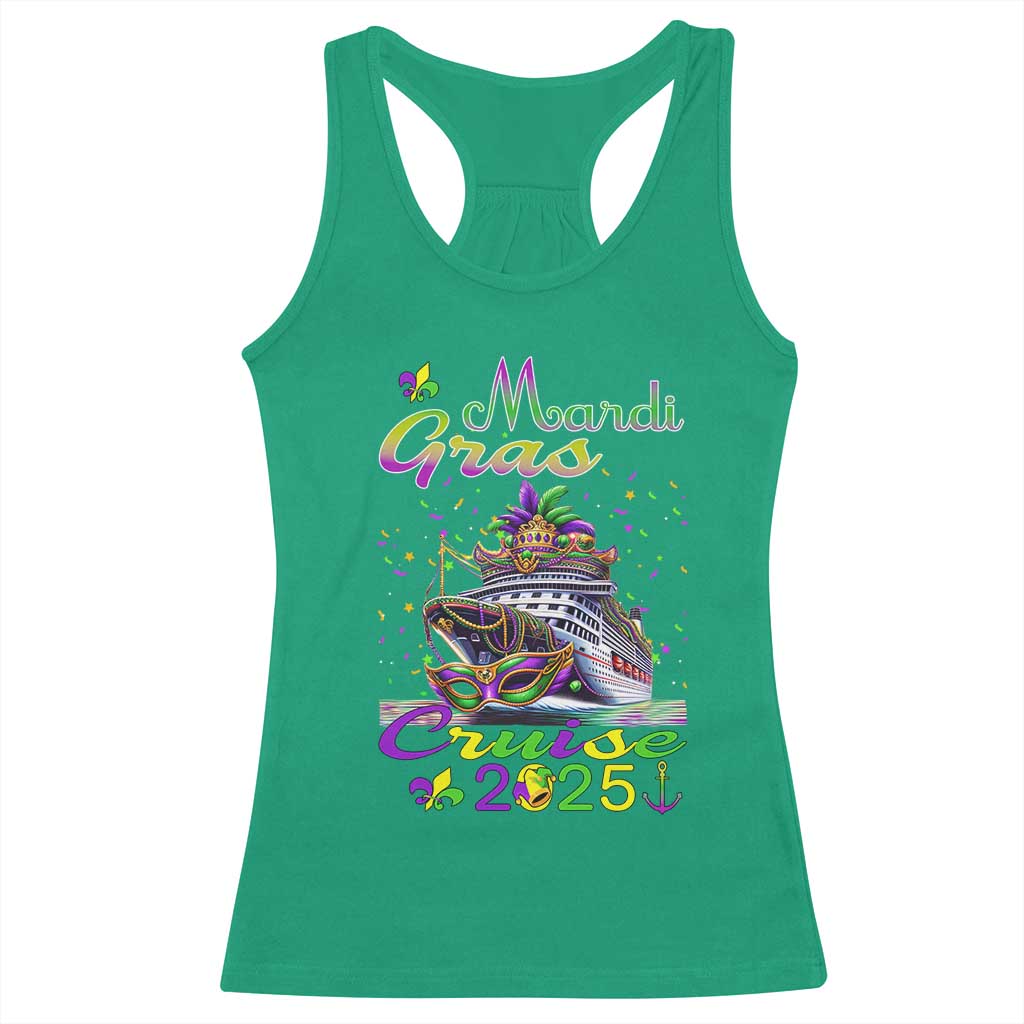Funny Mardi Gras Cruise 2025 Racerback Tank Top Trip New Orleans Family Matching