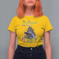 Funny Mardi Gras Cruise 2025 T Shirt For Women Trip New Orleans Family Matching