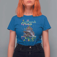 Funny Mardi Gras Cruise 2025 T Shirt For Women Trip New Orleans Family Matching