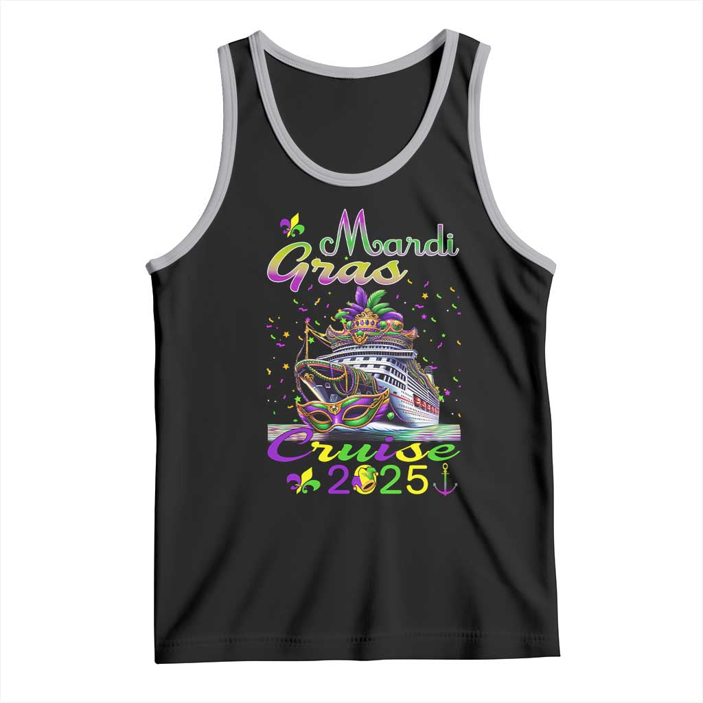 Funny Mardi Gras Cruise 2025 Tank Top Trip New Orleans Family Matching